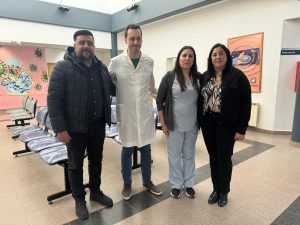 Salud: Visita y relevamiento en el Hospital Lombardich de San Julián