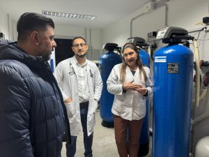 Salud: Visita y relevamiento en el Hospital Lombardich de San Julián