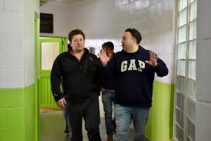 Las Heras: Luxen supervisó avance de obras junto al intendente Carambia