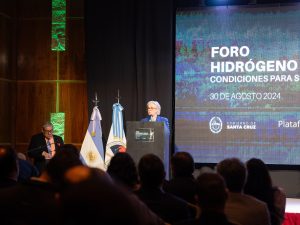Foro de Hidrógeno Verde: Vidal destacó las oportunidades que ofrece la provincia para el desarrollo de energías renovables