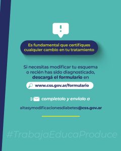 Afiliados de Pico Truncado y Puerto Deseado dispensarán medicación diabética únicamente en hospitales