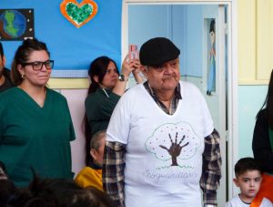 Residentes del Zumalacarregui presentes en la promesa de los Ecoguardianes