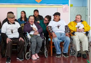 Residentes del Zumalacarregui presentes en la promesa de los Ecoguardianes