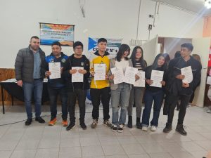 Educación entregó más de 150 certificados de formación profesional en Caleta Olivia