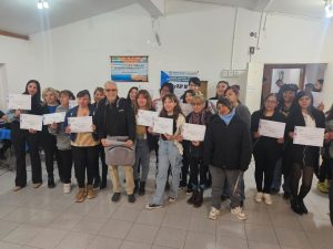 Educación entregó más de 150 certificados de formación profesional en Caleta Olivia