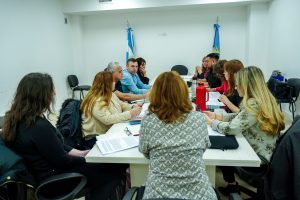 Se realizó una nueva reunión con autoridades educativas