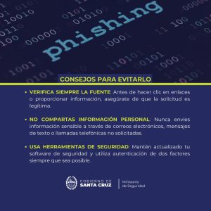 Seguridad informa acerca del Phishing, una modalidad de estafa virtual