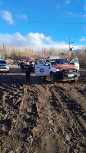 Protección Civil y organismos monitorean y aseguran el tránsito en rutas santacruceñas
