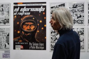 Vuelve la Muestra Retrospectiva del dibujante Solano López al Centro Cultural Santa Cruz