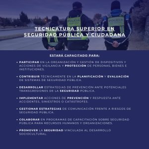 Segundo llamado para la convocatoria de la Escuela de Cadetes de la Policía de Santa Cruz