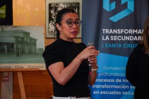 Vera: “La mejor forma de transformar la Escuela Secundaria es el trabajo en equipo”