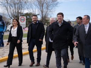 Vidal anunció la renovación del acueducto entre Piedra Buena y San Julián