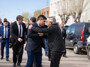 Vidal anunció la renovación del acueducto entre Piedra Buena y San Julián