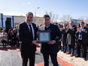 Vidal anunció la renovación del acueducto entre Piedra Buena y San Julián