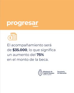 Hasta el 30 de septiembre está abierta la convocatoria a las Becas Progresar