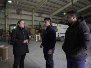 Un Gobierno comprometido con la educación: Vidal entregó calderas en Caleta Olivia