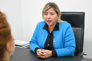 Boggio aseguró que trabaja para garantizar las prestaciones de los servicios en todo el territorio provincial