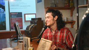 Gabrielo Salmon y la Editorial Líquenes inauguraron la Semana de la Identidad Cultural Santacruceña