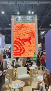 Santa Cruz en la FIT: Perito Moreno se posiciona como un destino cultural y arqueológico