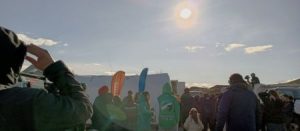 Santa Cruz estuvo a la altura del evento del año con un despliegue integral en el eclipse anular