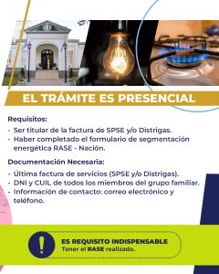 Energía Santa Cruz, el programa que acompaña a los santacruceños ante los aumentos tarifarios