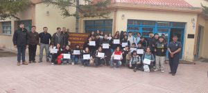 Estudiantes de la Escuela Agropecuaria N° 1 participaron del curso sobre Acondicionamiento y Esquila