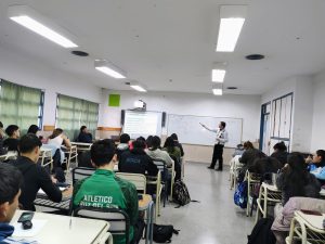 Estudiantes de la Escuela Agropecuaria N° 1 participaron del curso sobre Acondicionamiento y Esquila
