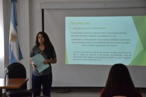 Se realizó capacitación sobre discapacidad, certificación y enfoque en discapacidad visual