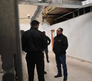 Avanzan las obras del edificio de la Jefatura del Servicio Penitenciario Provincial