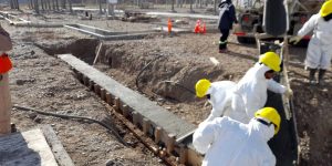 Informan avances en la obra de tendido eléctrico El Pluma- Perito Moreno