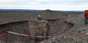 Informan avances en la obra de tendido eléctrico El Pluma- Perito Moreno