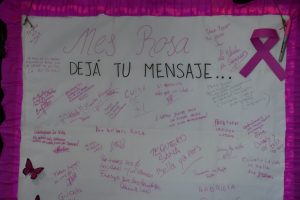Octubre Rosa: Brindaron charla sobre el cáncer de mama en el CIC del Carmen de Río Gallegos