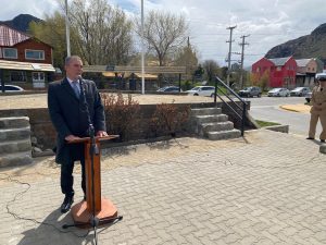 El Gobierno de Santa Cruz acompañó los actos por el 39º aniversario de El Chaltén
