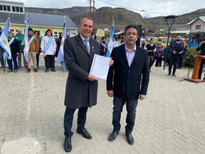 El Gobierno de Santa Cruz acompañó los actos por el 39º aniversario de El Chaltén