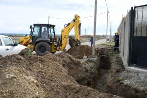 El Gobierno inició una obra de red de gas de más de mil metros en Río Gallegos
