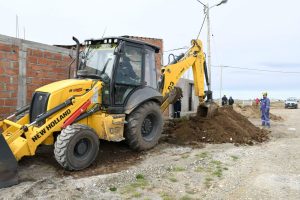 El Gobierno inició una obra de red de gas de más de mil metros en Río Gallegos
