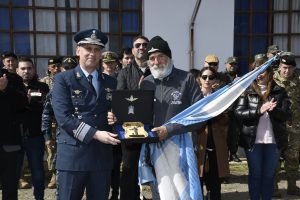 Tibaldi: “Estoy haciendo la travesía, inspirado en los 44 compañeros que me acompañan desde el cielo”