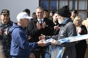 Tibaldi: “Estoy haciendo la travesía, inspirado en los 44 compañeros que me acompañan desde el cielo”