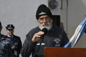 Tibaldi: “Estoy haciendo la travesía, inspirado en los 44 compañeros que me acompañan desde el cielo”
