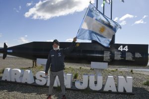 Tibaldi: “Estoy haciendo la travesía, inspirado en los 44 compañeros que me acompañan desde el cielo”