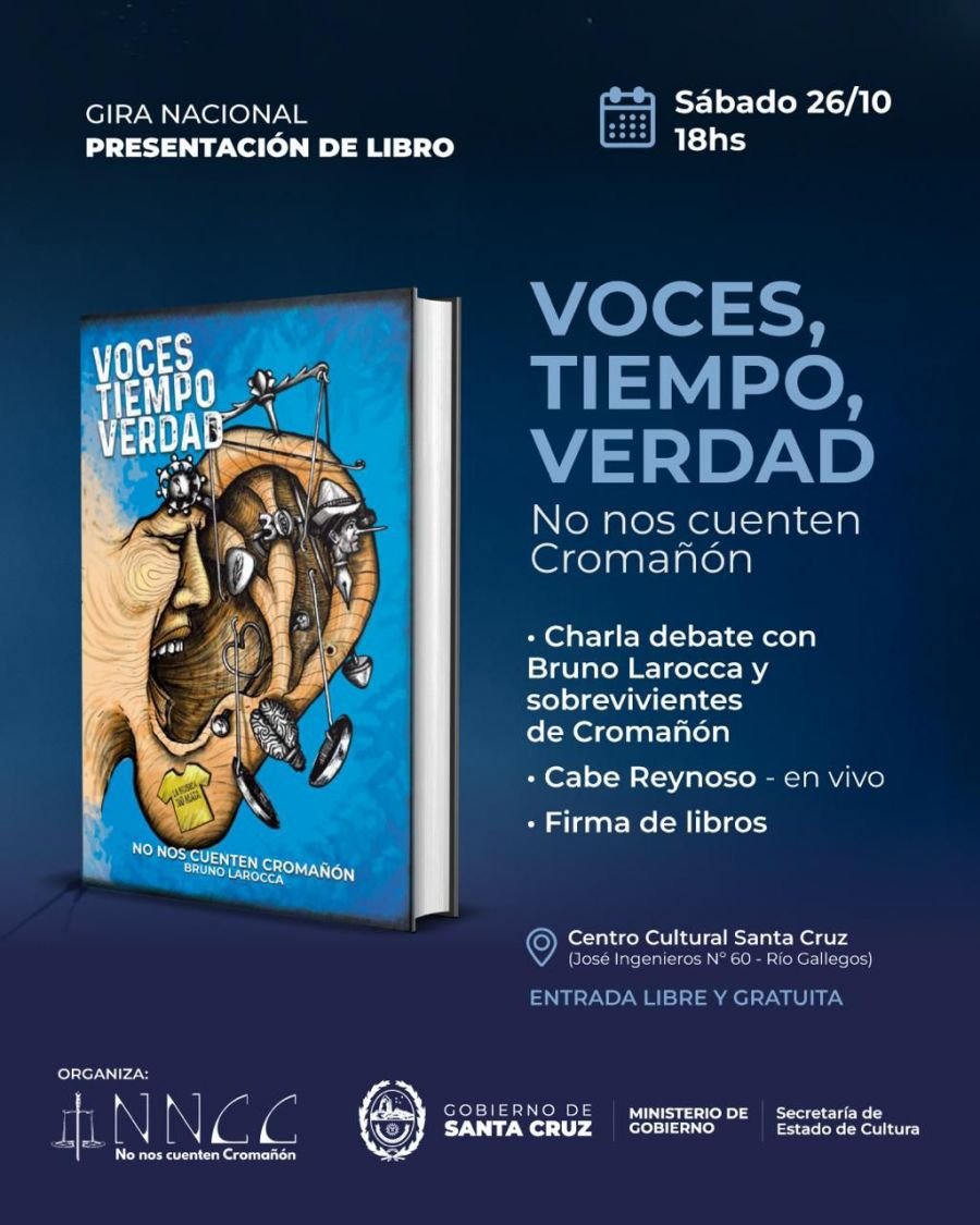 “No nos cuenten Cromañon”: familiares de víctimas presentarán libro en Río Gallegos