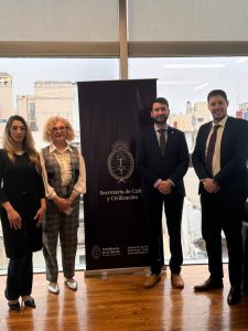 Culto: Santa Cruz y Nación fortalecen vínculos de cooperación