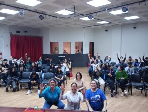 Presentaron la obra Memorias y Desmemorias a estudiantes de Nivel Secundario