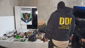 Cayeron cuatro delincuentes que se dedicaban a la preparación y distribución de droga en Caleta Olivia