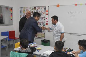 Vidal inauguró el Taller de Innovación Educativa de la Escuela del Viento