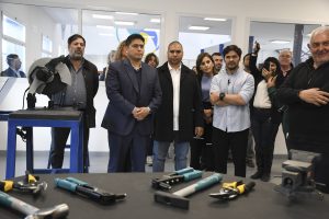 Vidal inauguró el Taller de Innovación Educativa de la Escuela del Viento