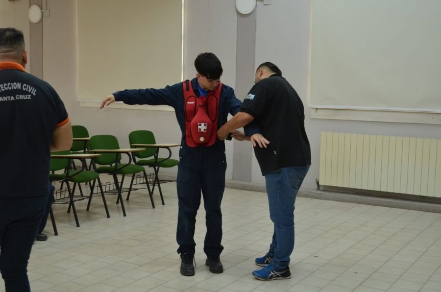 Finalizó con éxito una capacitación en RCP destinada a estudiantes técnicos