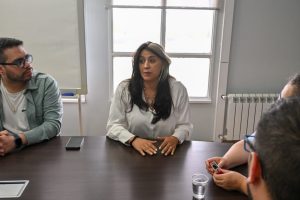 Autoridades de Salud recibieron a la Senadora Gadano
