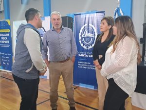 Rasgido: “La Educación Física es importante en términos de bienestar y de calidad de vida para los santacruceños”