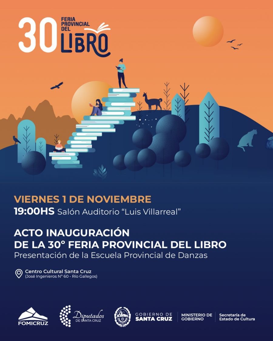 Mañana inaugurará la 30º Feria Provincial del Libro 2024